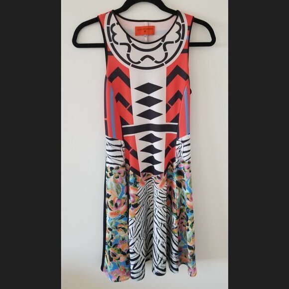 Clover Canyon Toucan Orange dress, size S - Picture 6 of 12